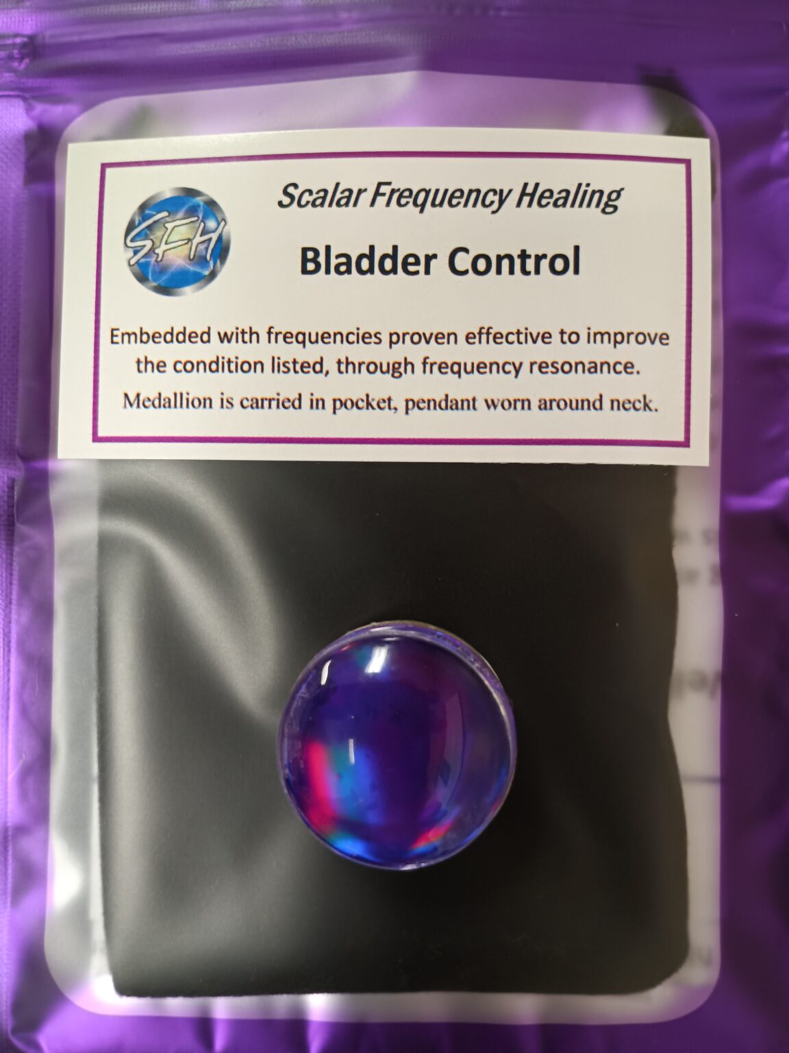 Bladder Control Module Bladder Control – Scalar Frequency Wellness Aid